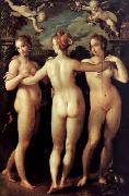 Hans von Aachen The Three Graces oil painting picture wholesale